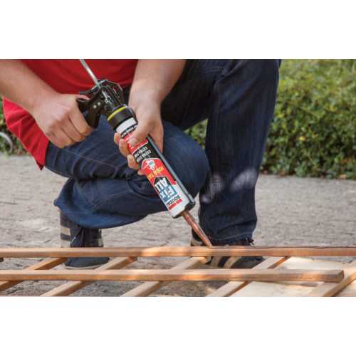 MASTIC COLLE FIX ALL HIGH TACK BLANC CARTOUCHE 290 ML X 2