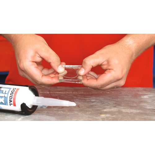 MASTIC MS POLYMÈRE FIX ALL CRYSTAL CARTOUCHE 290 ML