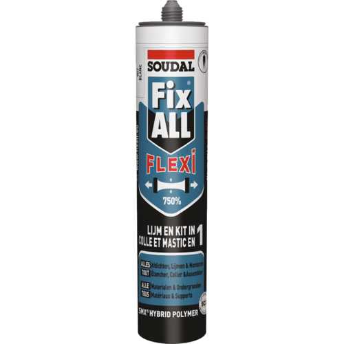 MASTIC MS POLYMÈRE FIX ALL FLEXI BLANC CARTOUCHE 290 ML