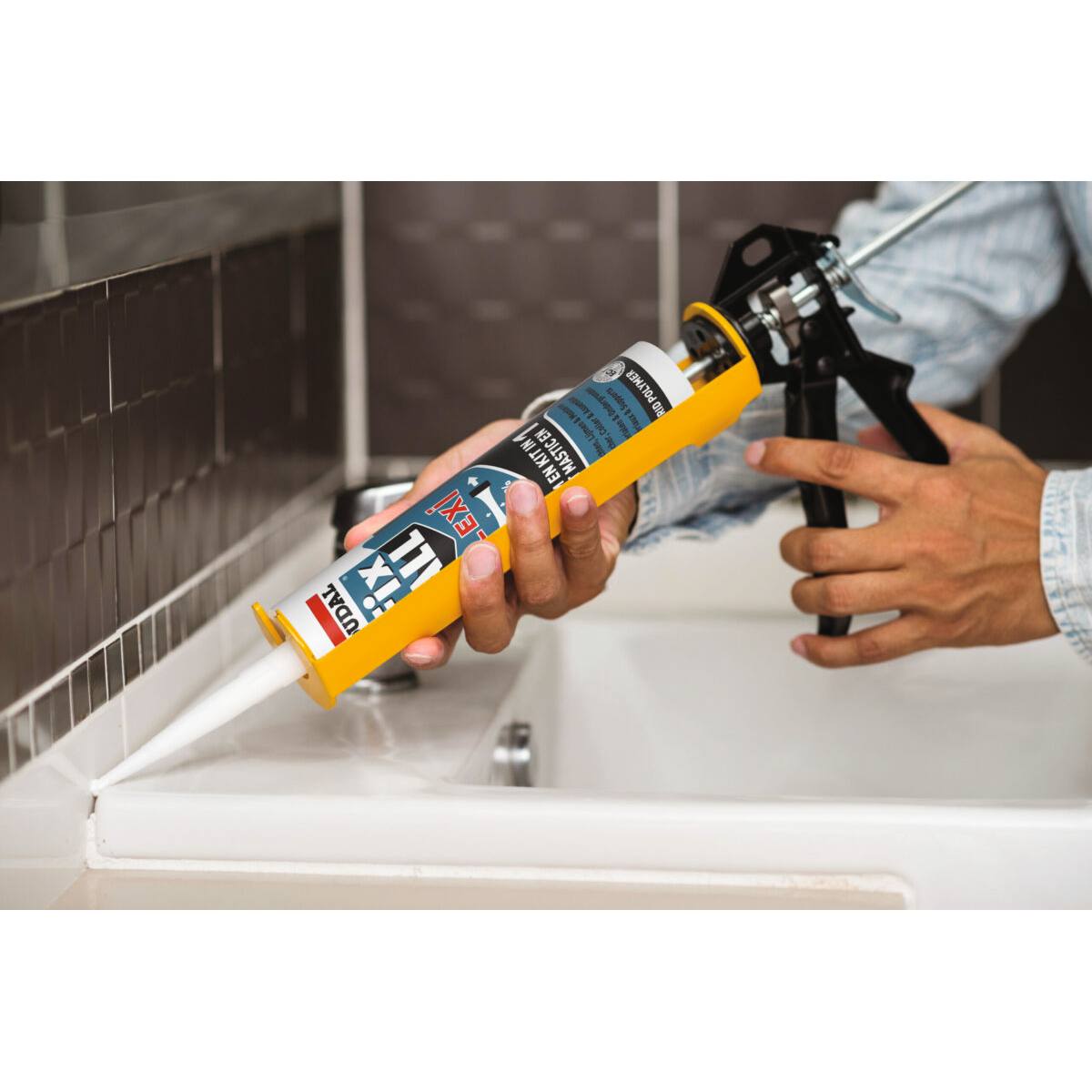MASTIC MS POLYMÈRE FIX ALL FLEXI BLANC CARTOUCHE 290 ML