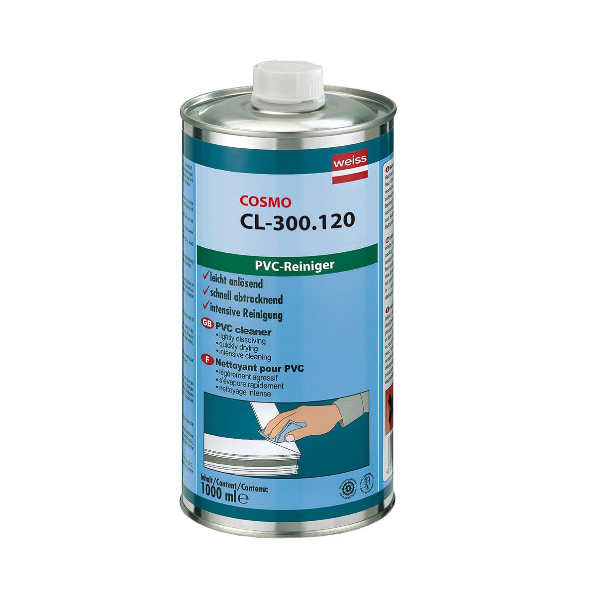 NETTOYANT PVC COSMO CL-300.120