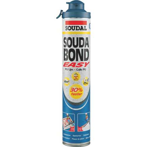 MOUSSE PU SOUDABOND EASY CLICK & FIX TYPE MORTIER COLLE