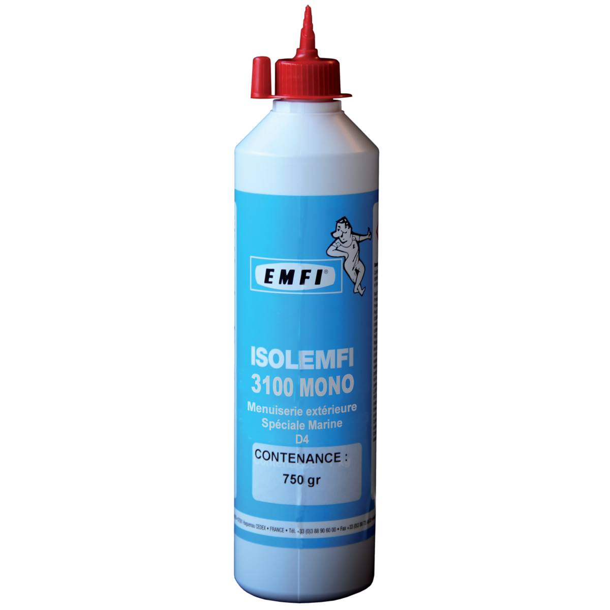 COLLE POLYURÉTHANE 3100 MONO SPÉCIALE MARINE ET MENUISERIE EXTÉRIEURE