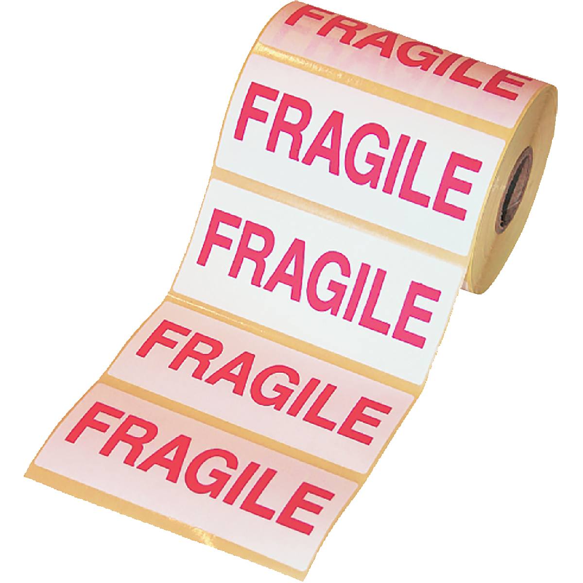 ROULEAU 1000 ÉTIQUETTES ADHÉSIVE FRAGILE