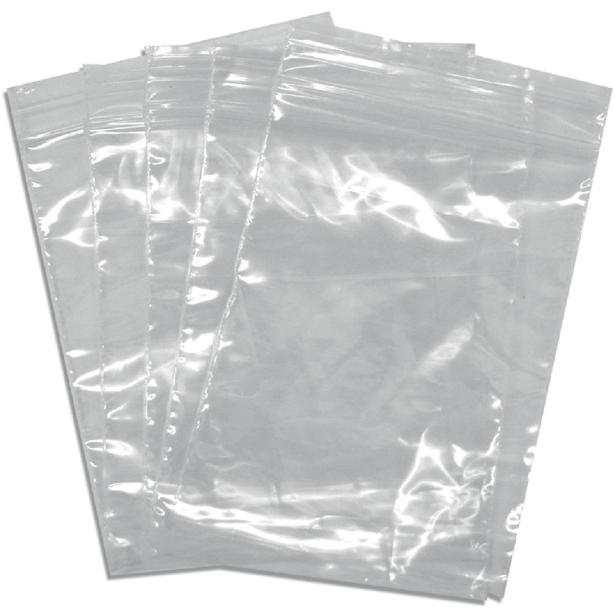 SACHET À FERMETURE ZIP 180 x 250 MM
