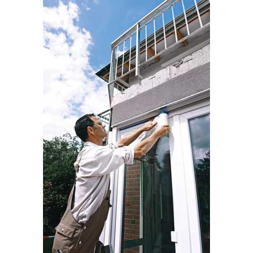 FILM TRANSPARENT 14m x 2600mm AVEC ADHÉSIF POUR PROTECTION DE SURFACE