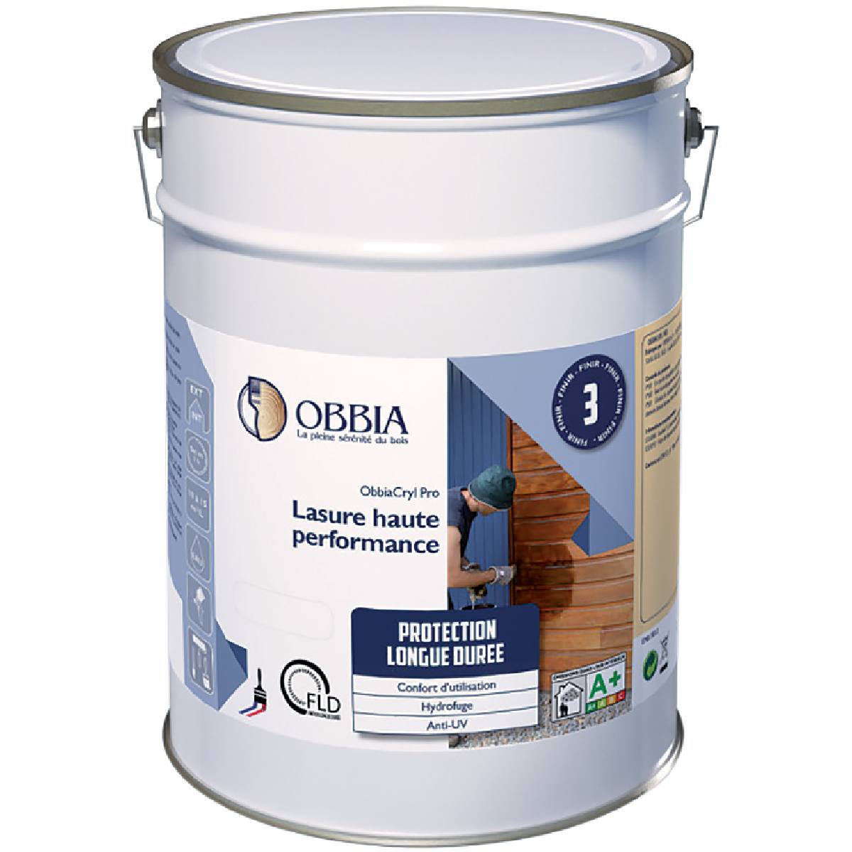 LASURE ACRYLIQUE INT/EXT OBBIACRYL PRO