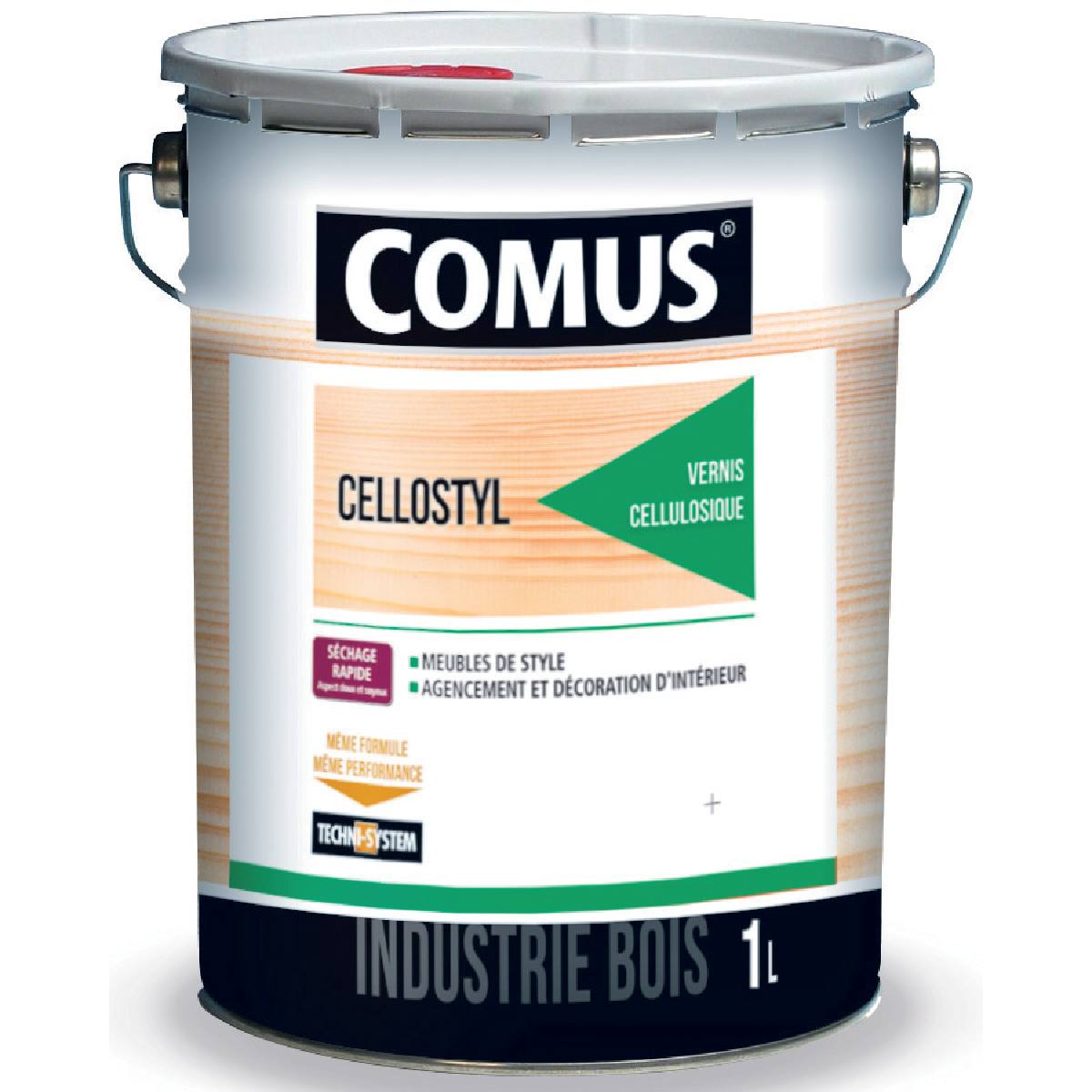 VERNIS DE FINITION CELLULOSIQUE SATINÉ (1 L)