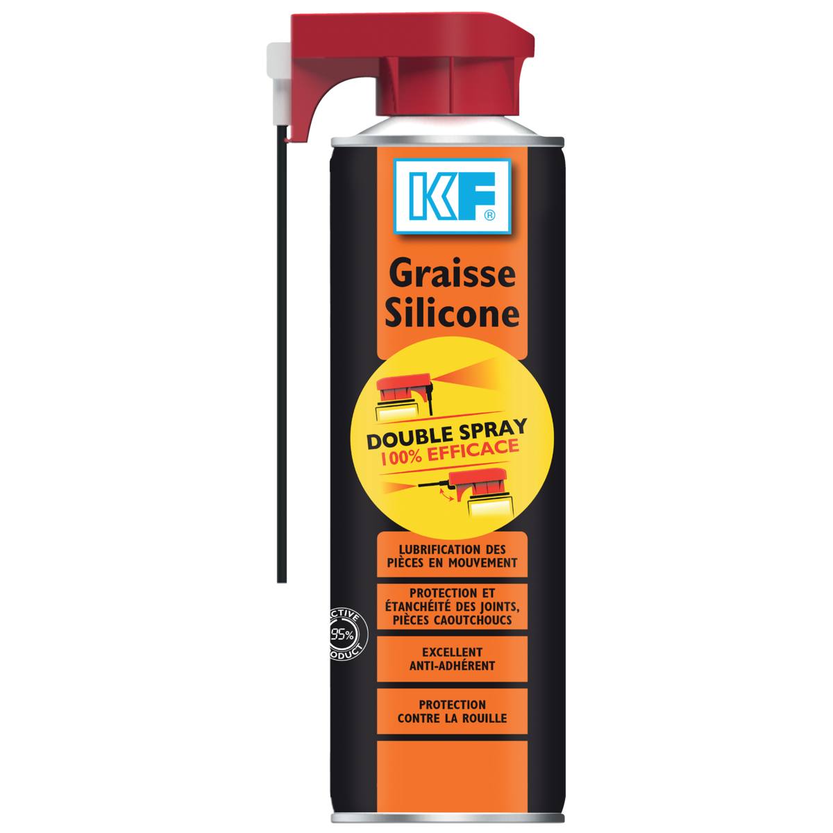GRAISSE SILICONE 500 DOUBLE SPRAY
