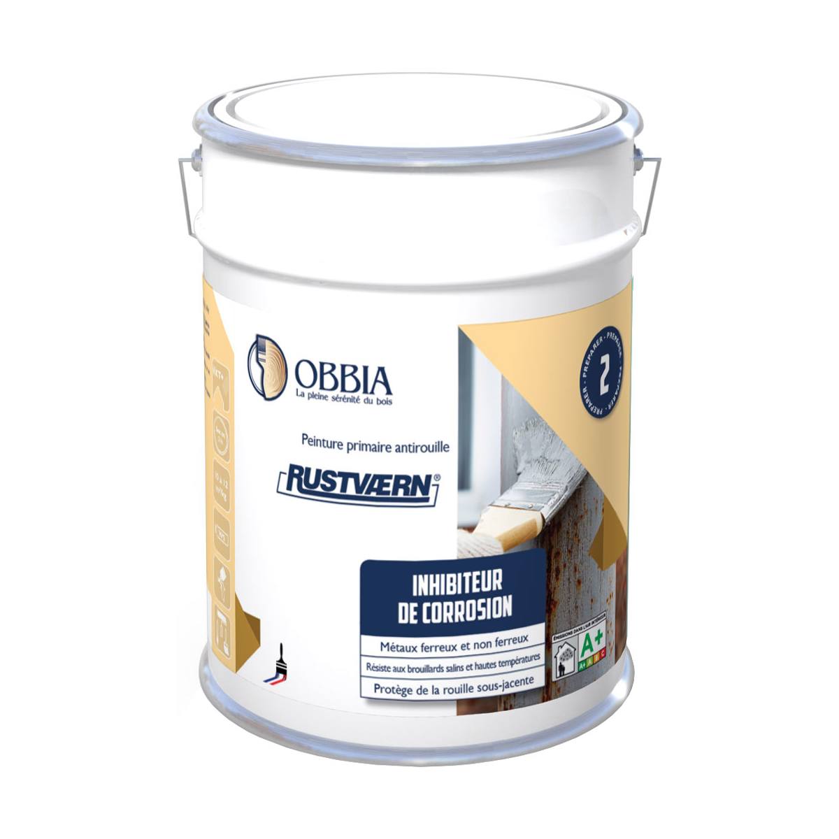 PEINTURE PRIMAIRE ANTIROUILLE (900 G)