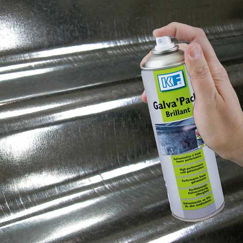 GALVANISATION ET ZINGAGE À FROID GALVA'PACK BRILLANT