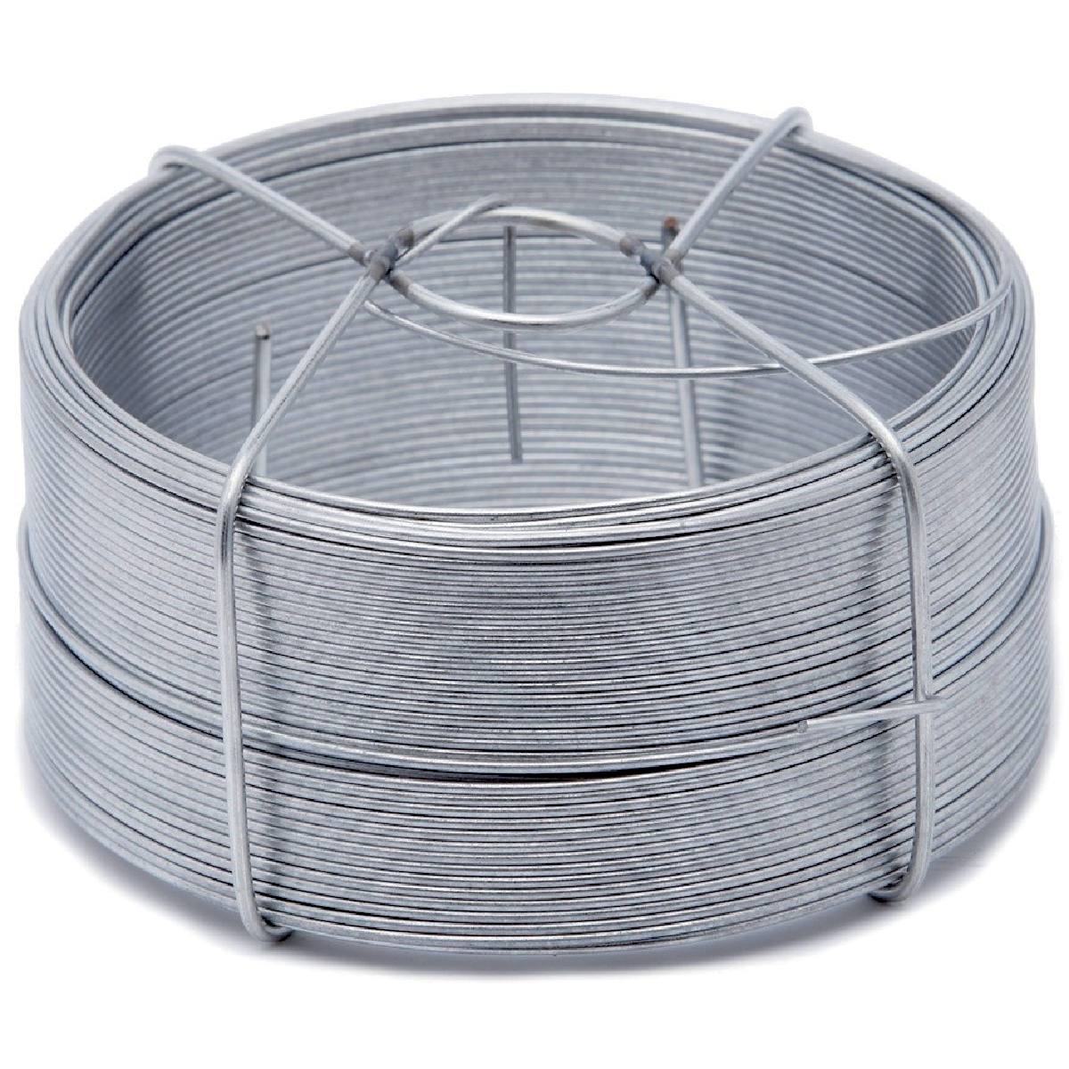 BOBINE 50 M FIL DE FER GALVANISÉ Ø 0,9