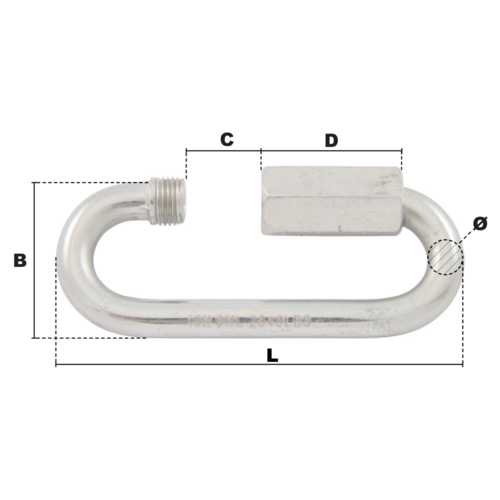 MAILLON À VISSER Ø 6 MM