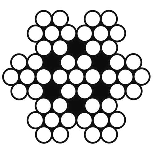 CÂBLE INOX 7x7 - Ø 3 MM x 25 M