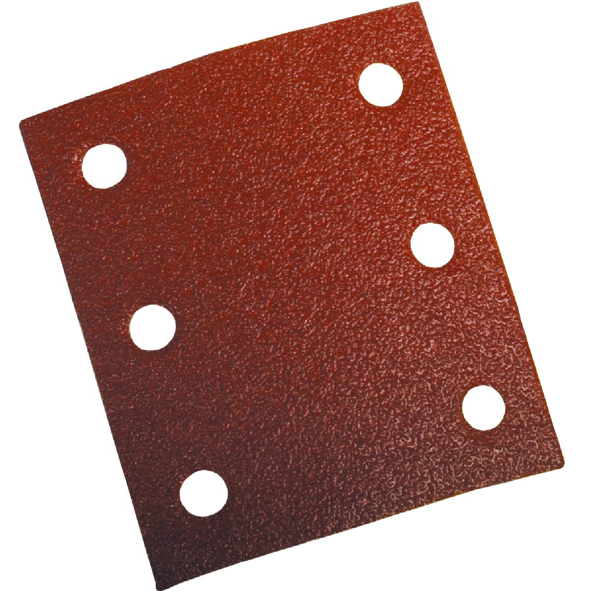 FEUILLE PAPIER AUTO-AGRIPPANTE PERFORÉE 100 x 115 MM - GRAIN 80