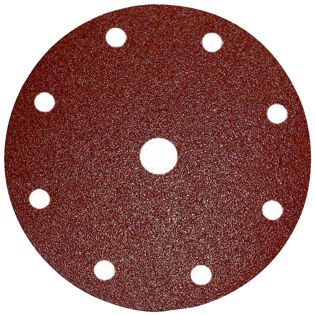 DISQUE AUTO-AGRIPPANT 9 TROUS Ø 150 MM - GRAIN 80