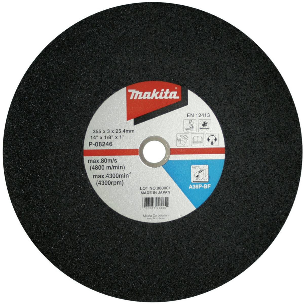 DISQUE À TRONÇONNER - Ø 355 X 3 X 25,4 MM