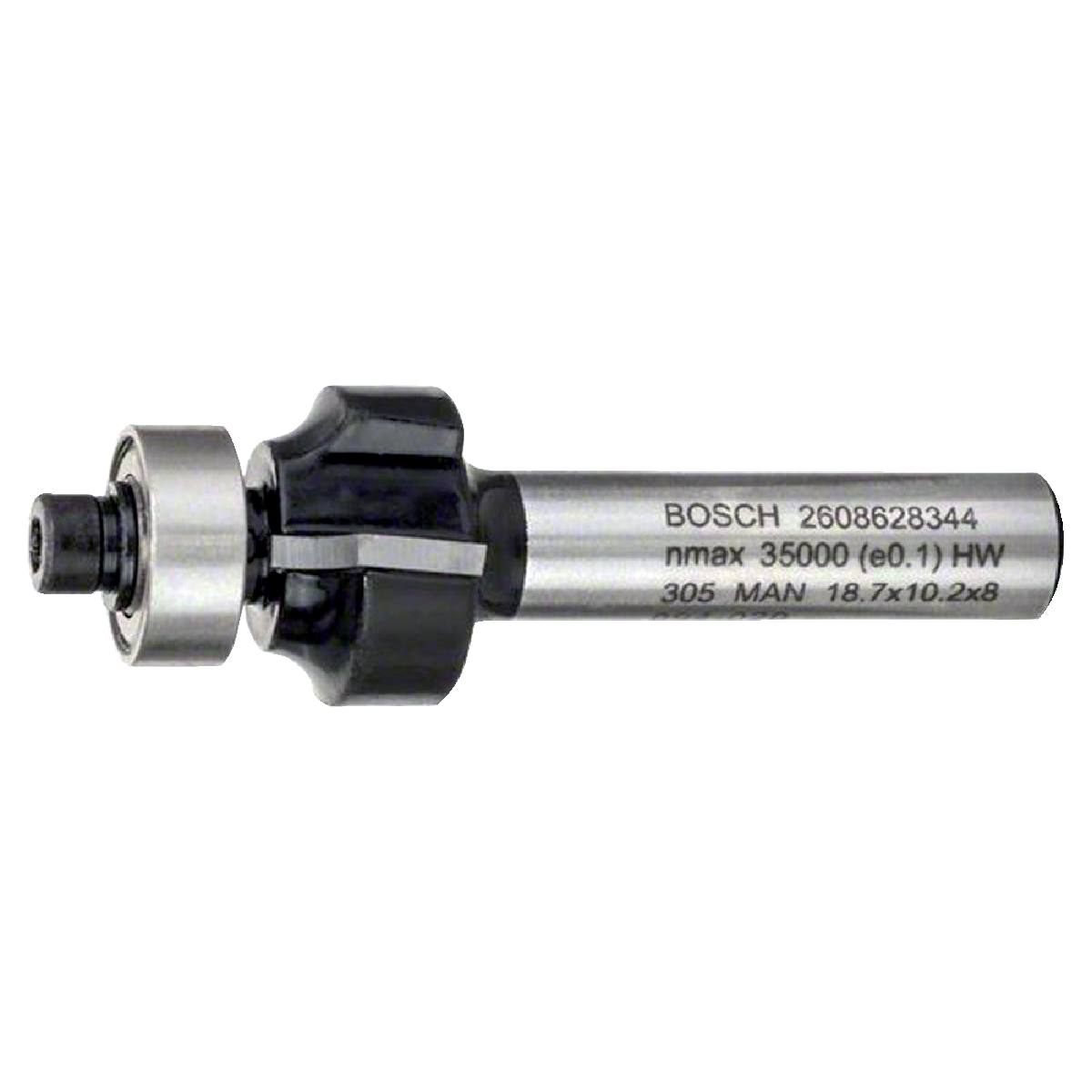 FRAISE QUART DE ROND R. 3 MM