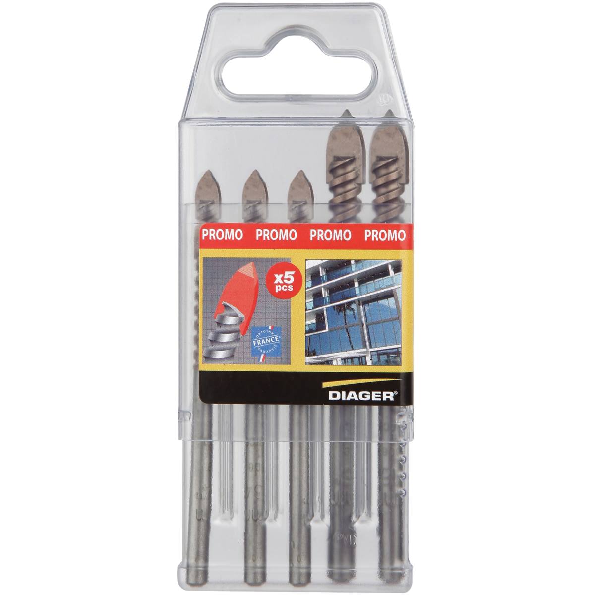 COFFRET CERAPRO 5 PIECES Ø6 (x3)-Ø8 (x2) EMMANCHEMENT 6 PANS