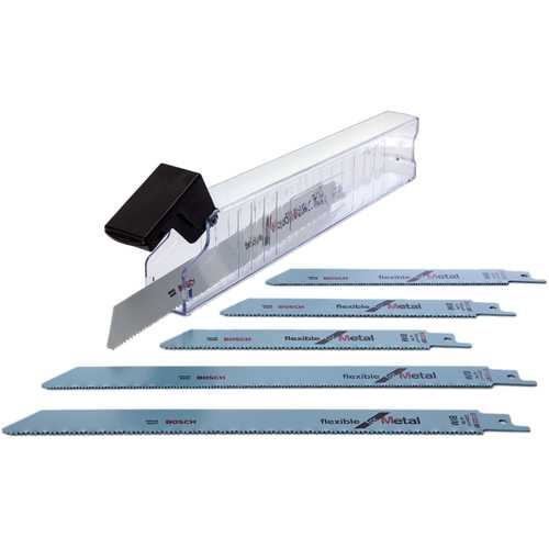ASSORTIMENT 6 LAMES DE SCIE SABRE POUR LE MÉTAL