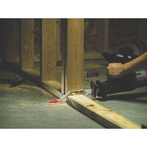 LAME DE SCIE SABRE FLUSH CUT 300 mm POUR COUPE AU RAS