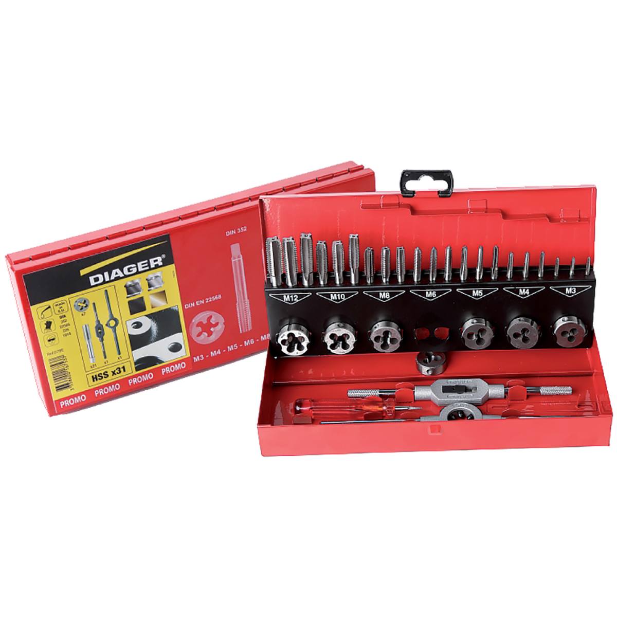 COFFRET DE FORETS ET TARAUDS