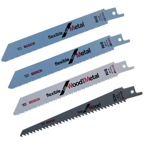 COFFRET 20 LAMES DE SCIE SABRE POUR MÉtAL ET BOIS