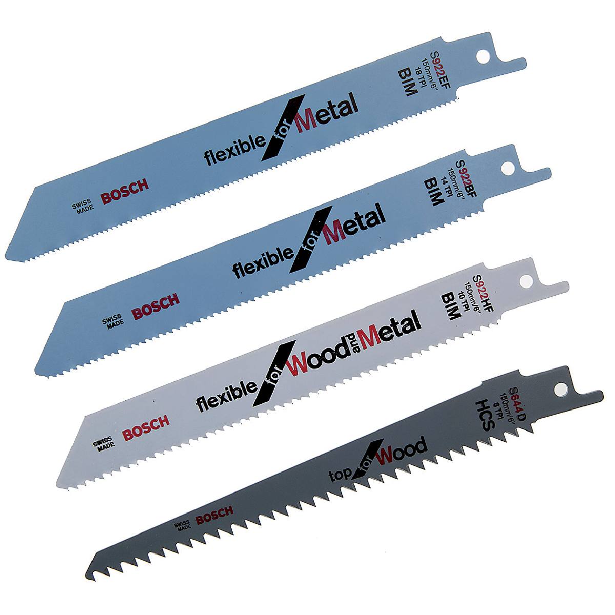 COFFRET 20 LAMES DE SCIE SABRE POUR MÉtAL ET BOIS