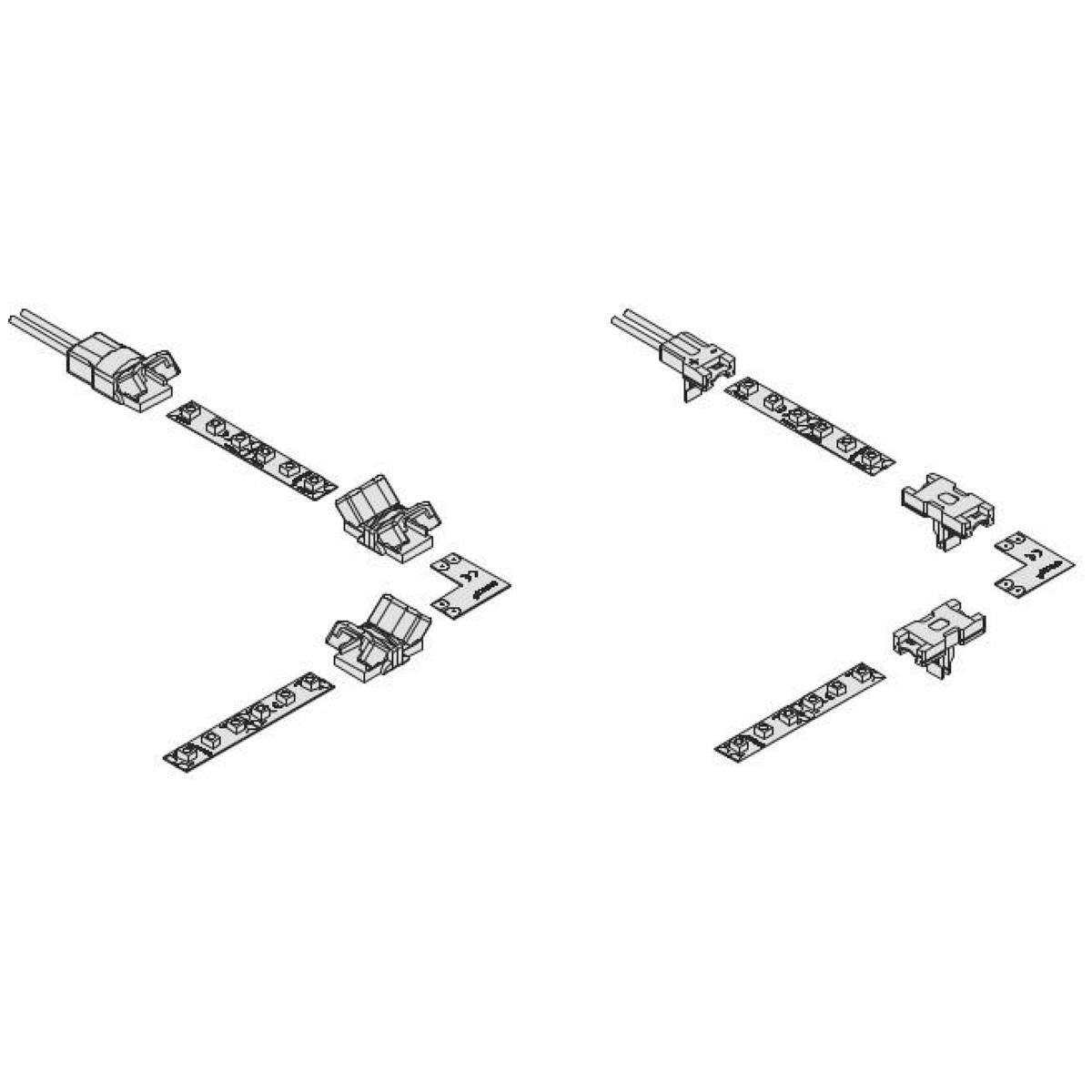 CONNEXION D'ANGLE LED