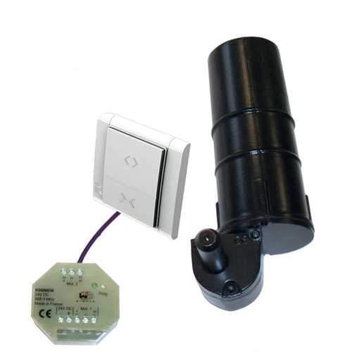 MOTORISATION FILAIRE DE VOLETS BATTANTS D WIBAT