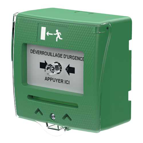 DÉCLENCHEUR MANUEL 2 CONTACT