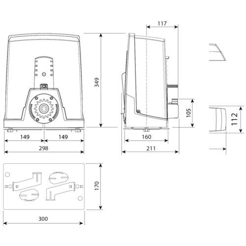 AUTOMATISME DE PORTAIL COULISSANT