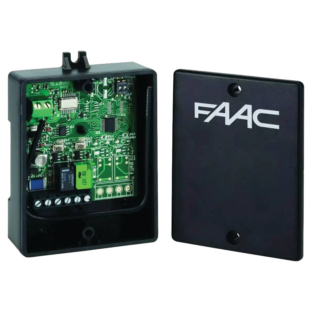 RÉCEPTEUR RADIO BICANAL 433-868 MHz DÉPORTÉ P/AUTOMATISME