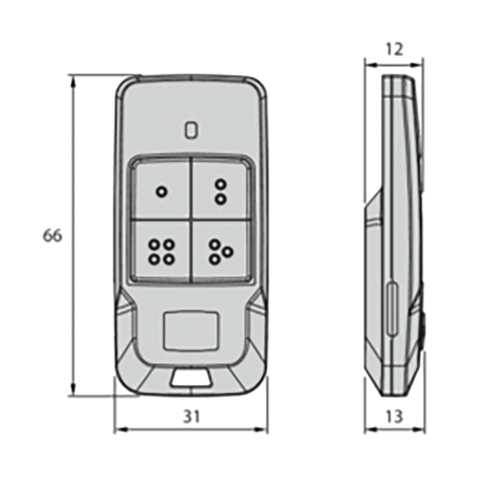 ÉMETTEUR 4 CANAUX MITTO COOL C4