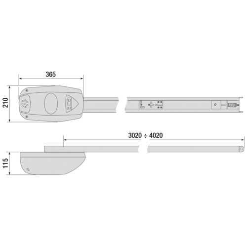 AUTOMATISME POUR PORTE DE GARAGE - V6000