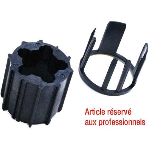 ADAPTATEUR ZF54 POUR MOTEUR TUBULAIRE Ø 50