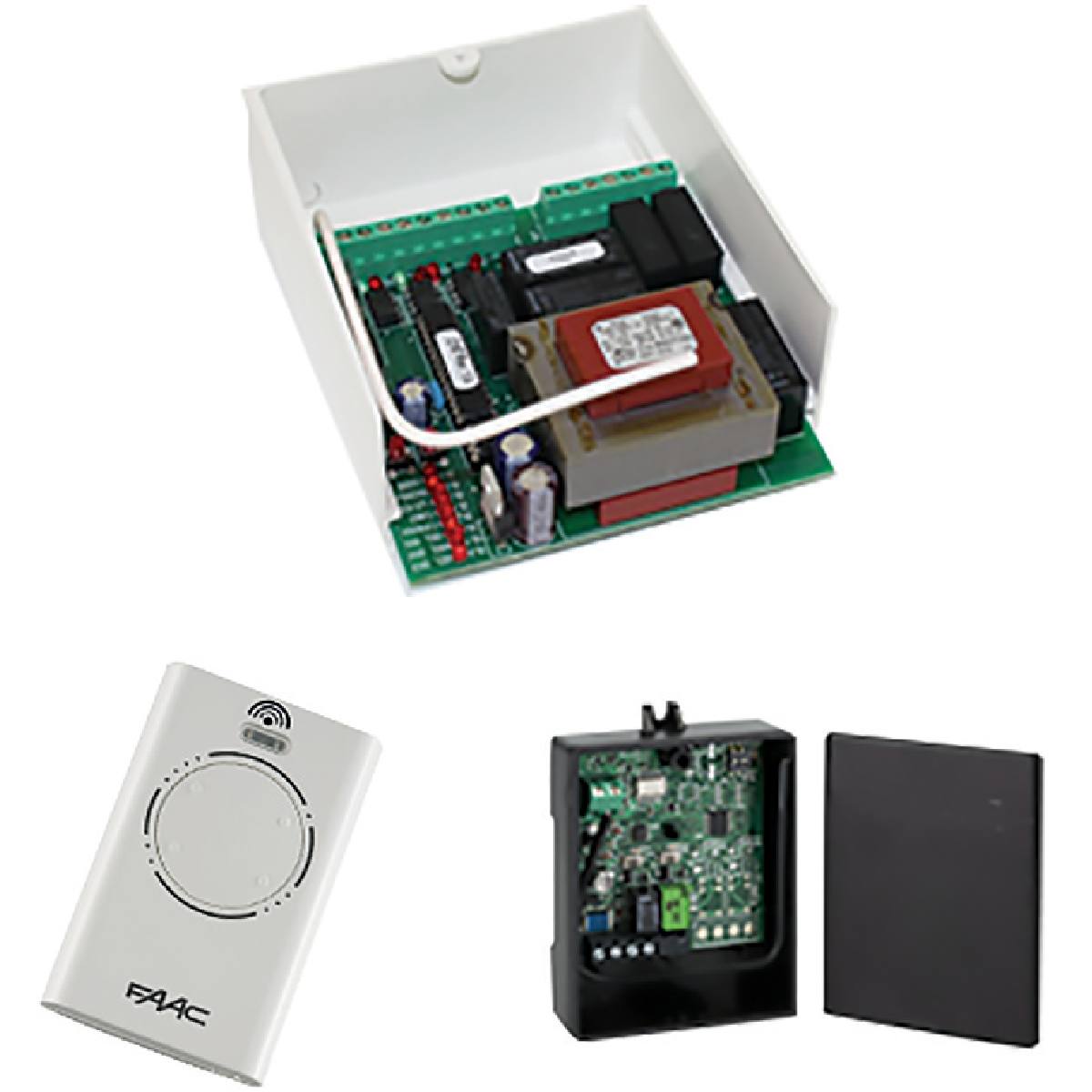 KIT DE COMMANDE POUR PORTE DE GARAGE ENROULABLE