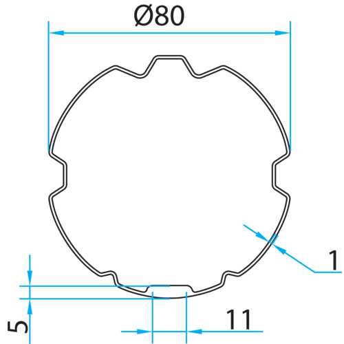 ADAPTATEUR ZF 80 POUR TM2 45