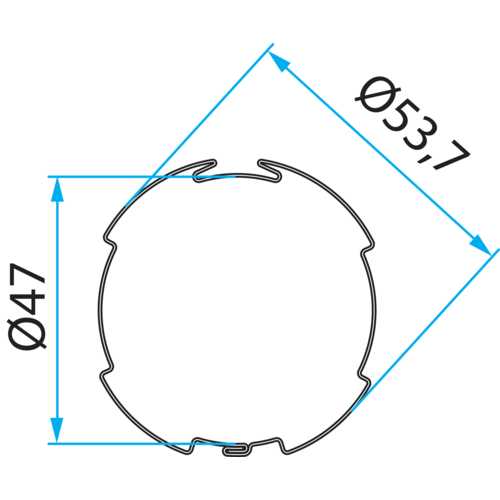 ADAPTATEUR ZF 54 + 53 DEPRAT POUR TM2 45