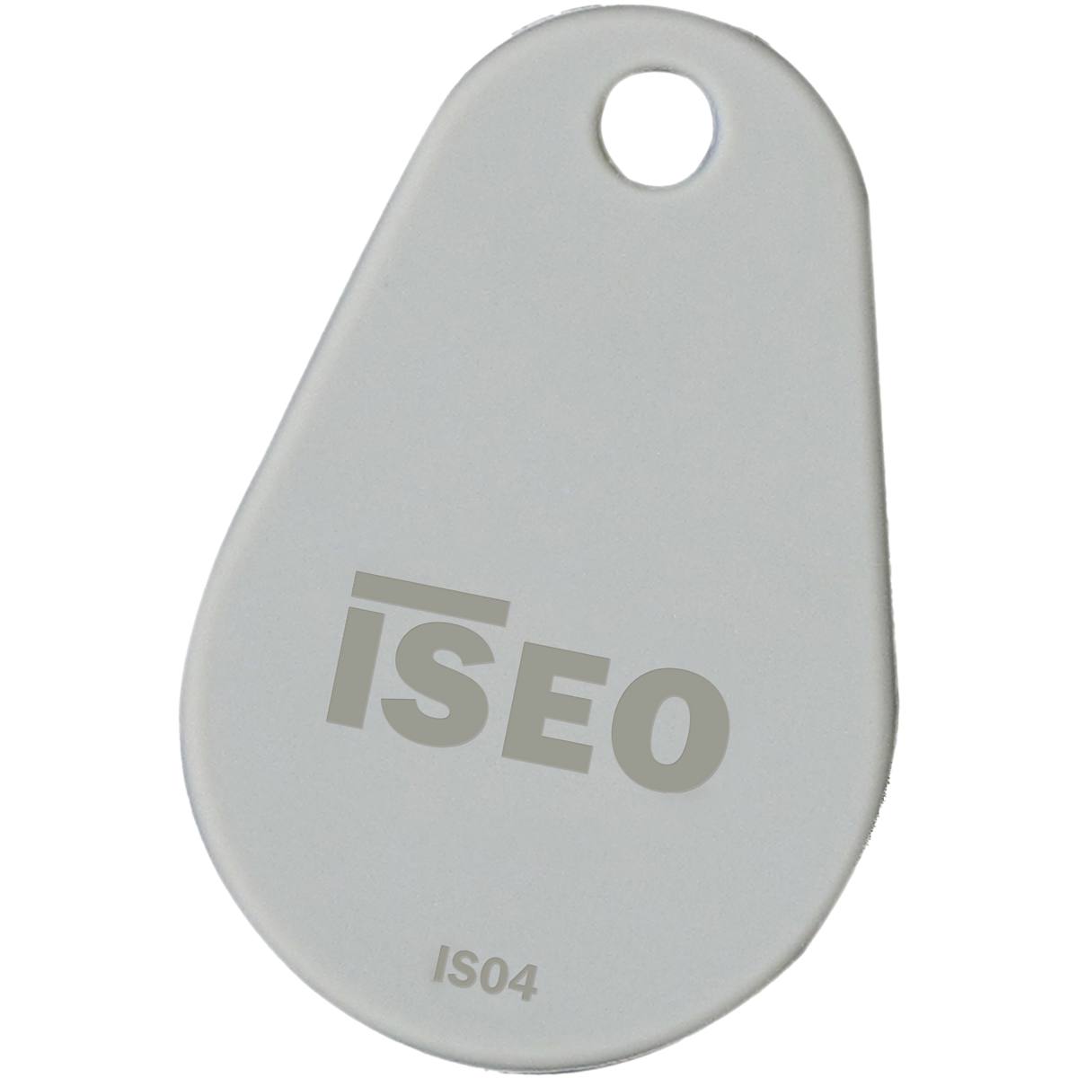 BADGE PORTE CLES MIFARE GRIS