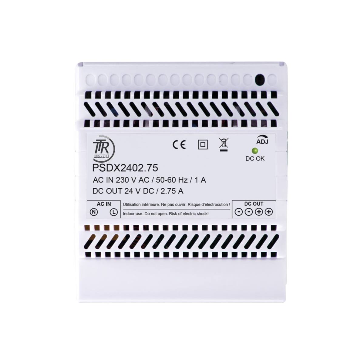 ALIMENTATION MODULAIRE 230 V CA / 24 V CC