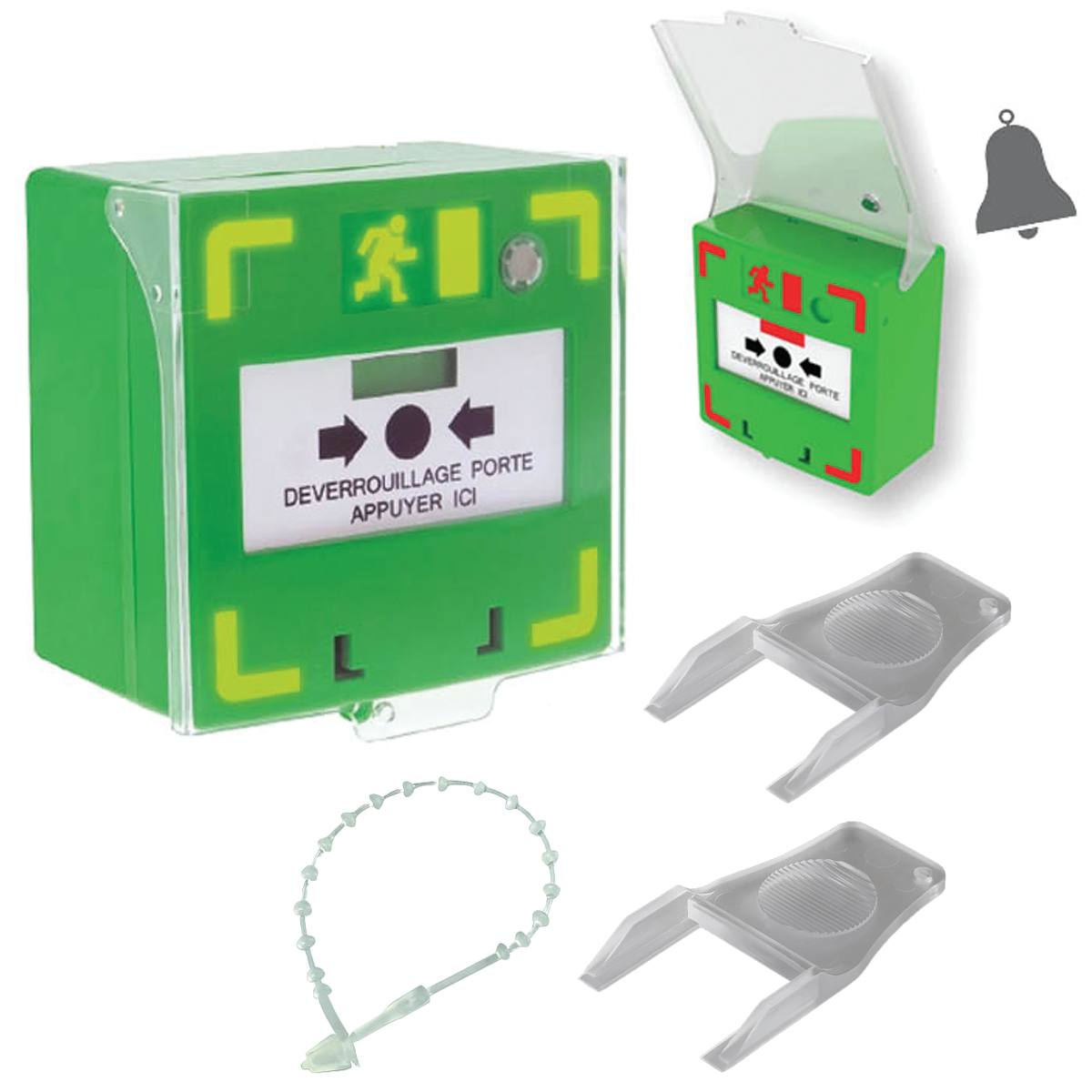 DÉCLENCHEUR MANUEL 1 CONTACT