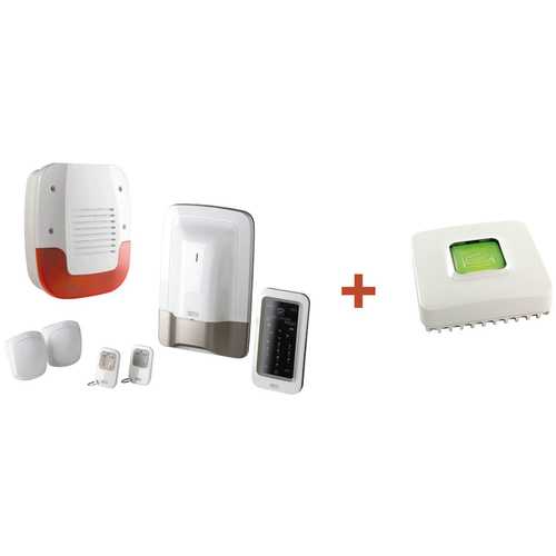 PACK ALARME SANS FIL AVEC BOX DOMOTIQUE TYXAL+