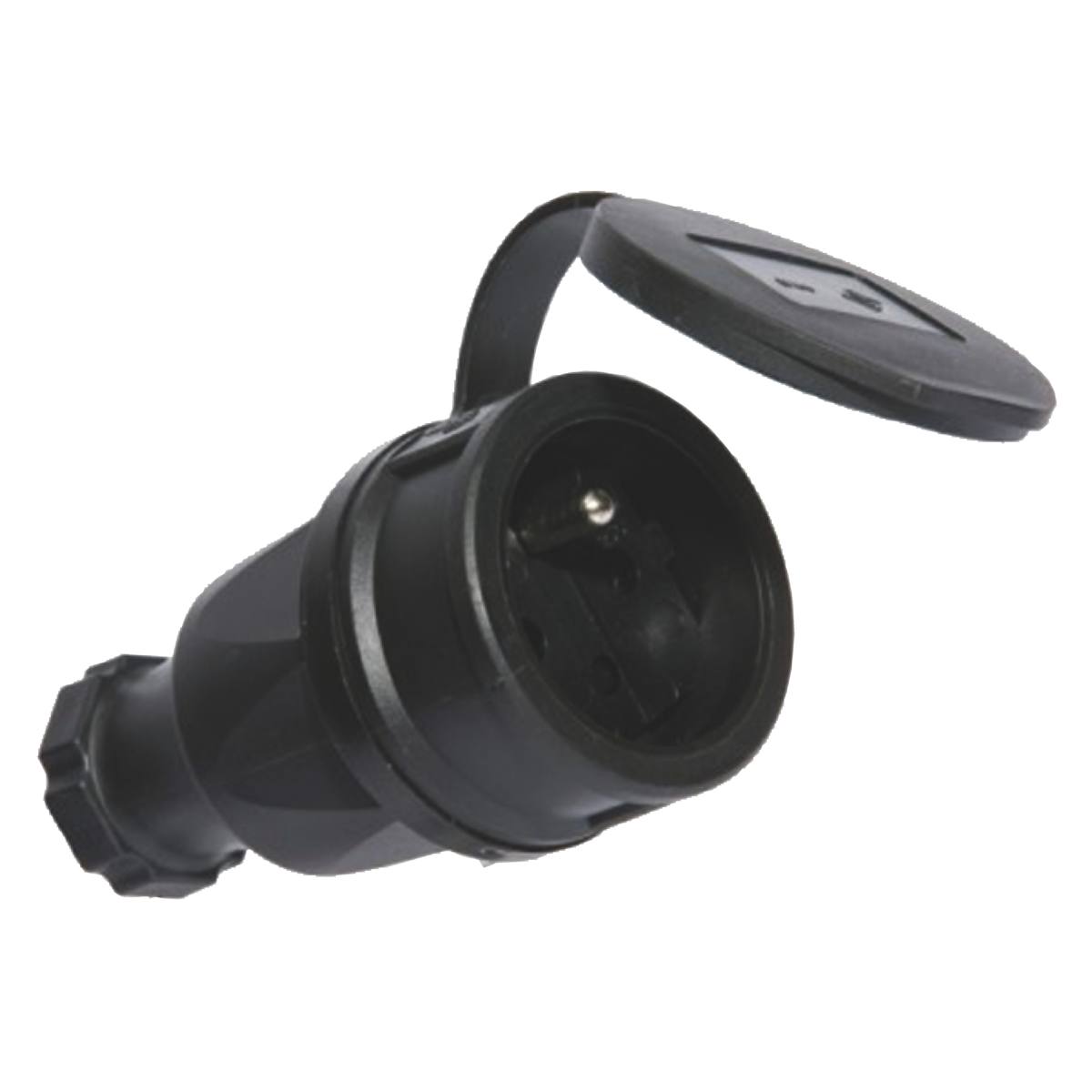 PROLONGATEUR A CLAPET 2P+T 16A