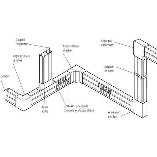 MOULURE CLIDI 170 x 55 x 2000 MM