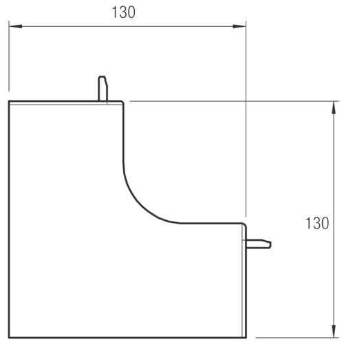 ANGLE INTÉRIEUR POUR MOULURE WDK 60x150