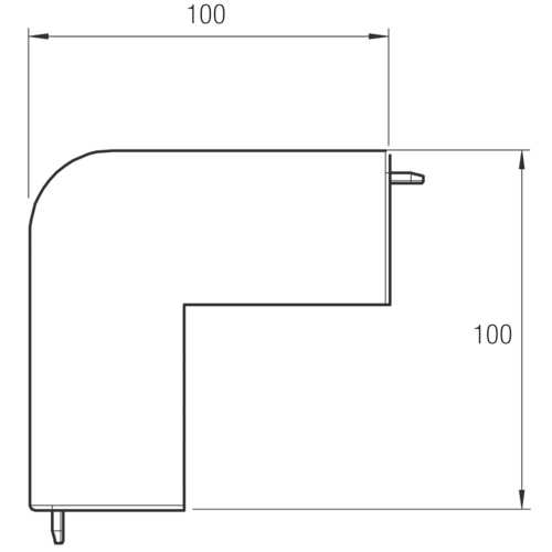 ANGLE EXTÉRIEUR POUR MOULURE WDK 60x150