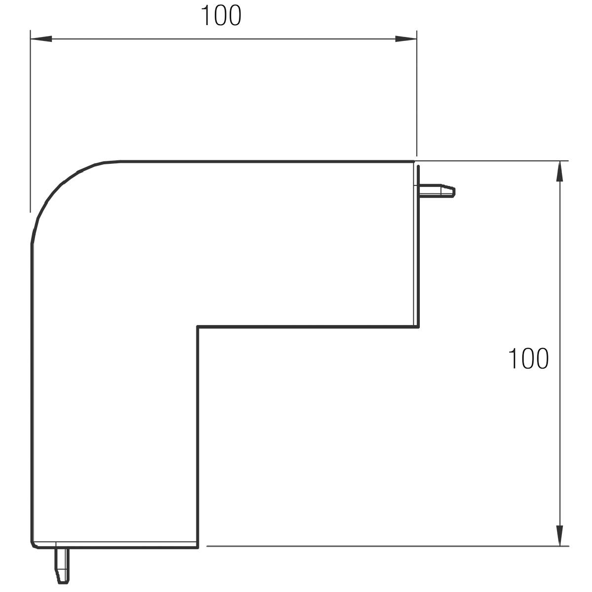 ANGLE EXTÉRIEUR POUR MOULURE WDK 60x150