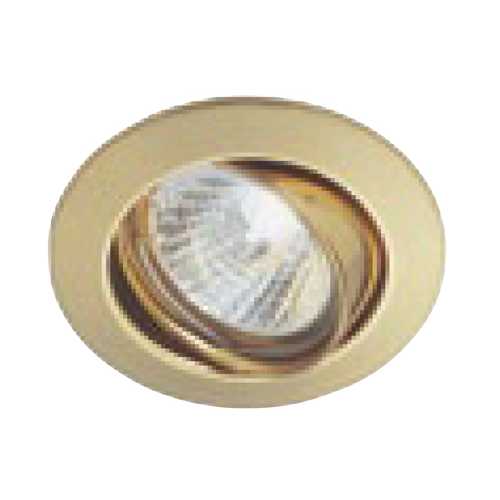 SPOT ORIENTABLE POUR PLAFOND - DORÉ