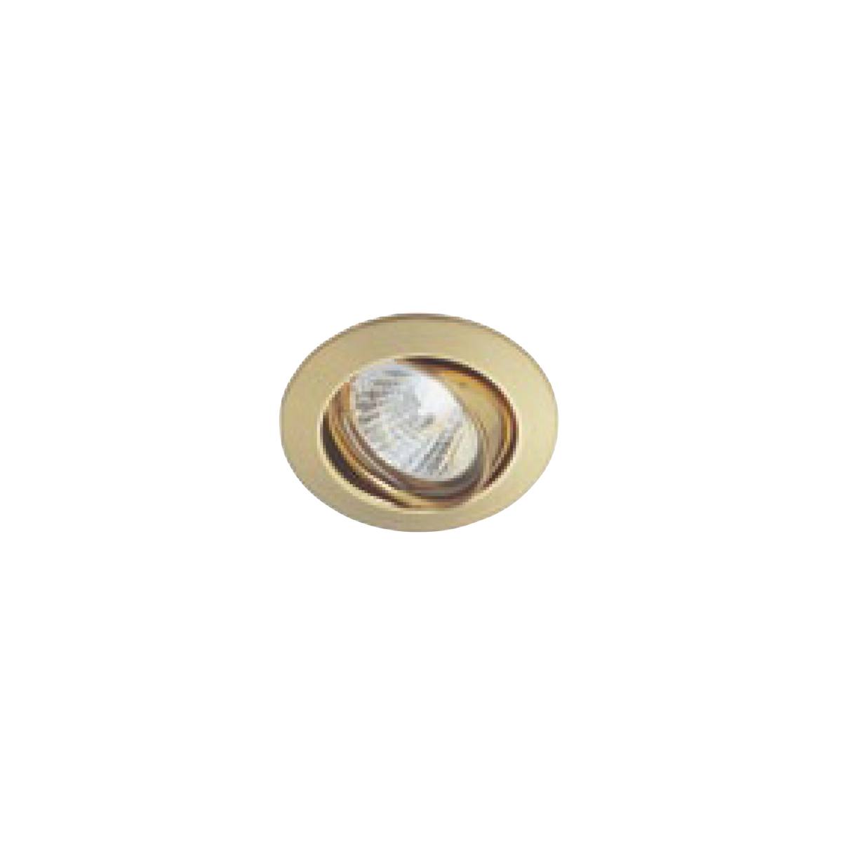 SPOT ORIENTABLE POUR PLAFOND - DORÉ